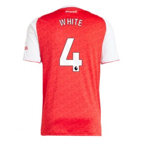 Arsenal Ben White #4 Domácí Dres 2025-26 Krátký Rukáv